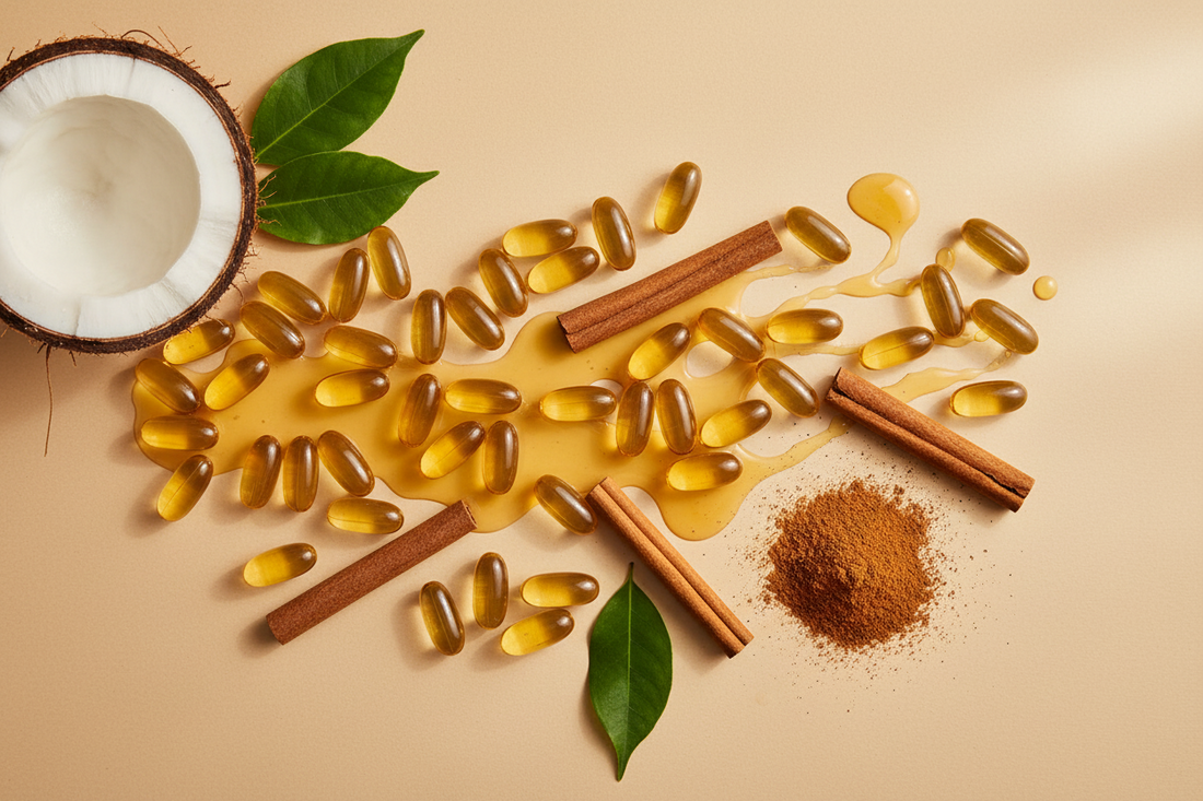 Unlock the Enhanced Benefits of Ceylon Cinnamon Softgels with MCT Oil