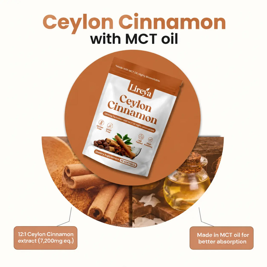 Premium Ceylon Cinnamon with MCT Oil